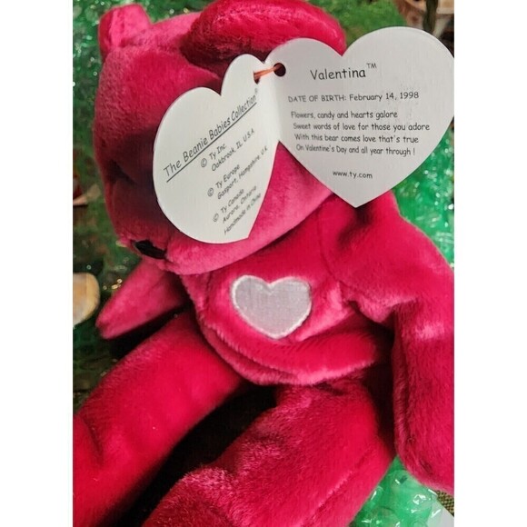 😄Pick 3/$24: Beanie Babies: Kicks, Valentina, and Millenium - Picture 3 of 4